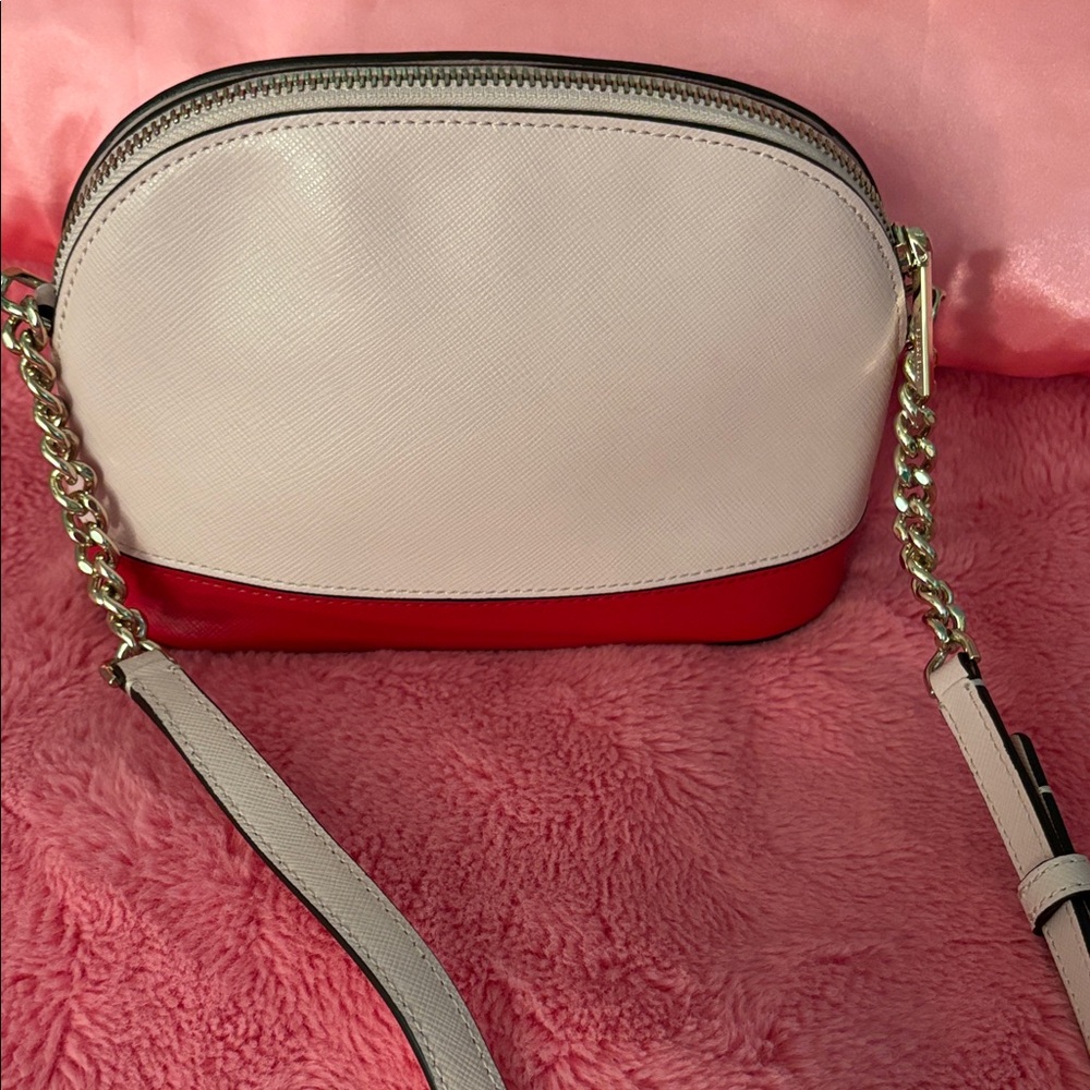 Kate Spade Pink and Red Crossbody Bag